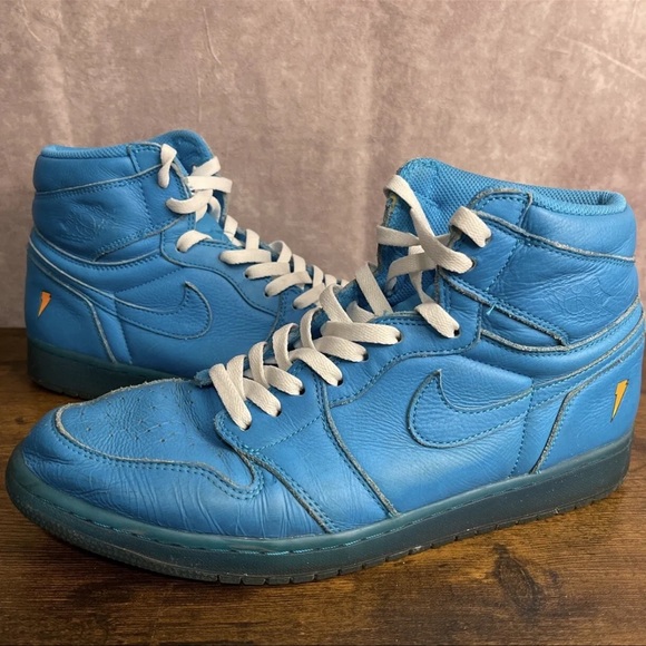 Jordan Retro High OG G8RD Gatorade Cool Blue 2017 Size 12 AJ5997